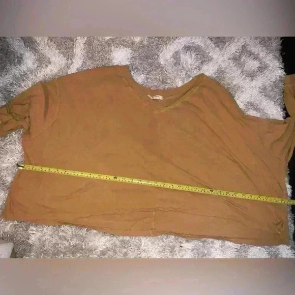 We The Free Buffy Tee in Mustard Yellow Size L - Picture 5 of 8